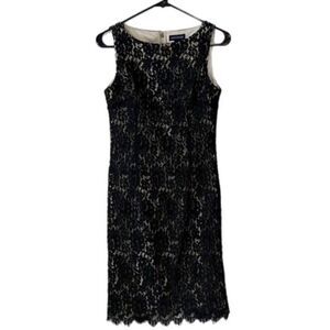Ann Taylor Lace Sleeveless Dress